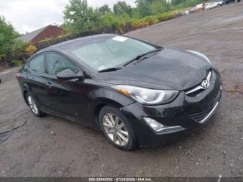  Salvage Hyundai ELANTRA