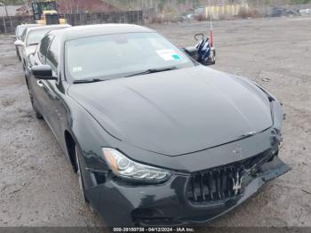  Salvage Maserati Ghibli