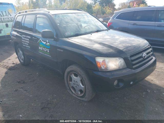  Salvage Toyota Highlander