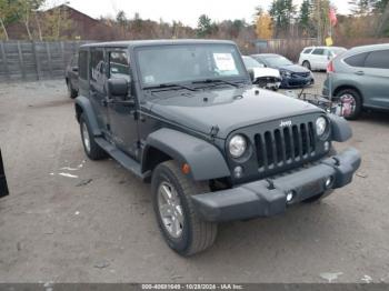  Salvage Jeep Wrangler