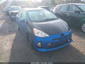  Salvage Toyota Prius c