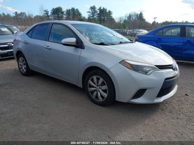  Salvage Toyota Corolla