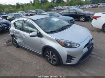  Salvage Toyota Prius c