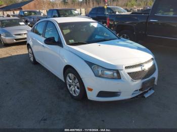  Salvage Chevrolet Cruze