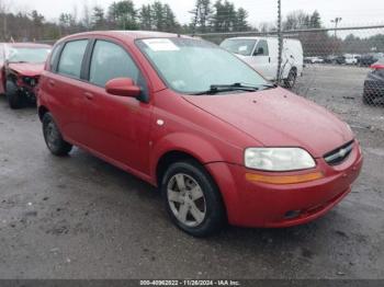  Salvage Chevrolet Aveo 5