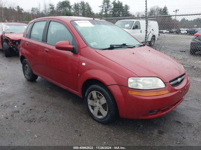  Salvage Chevrolet Aveo 5