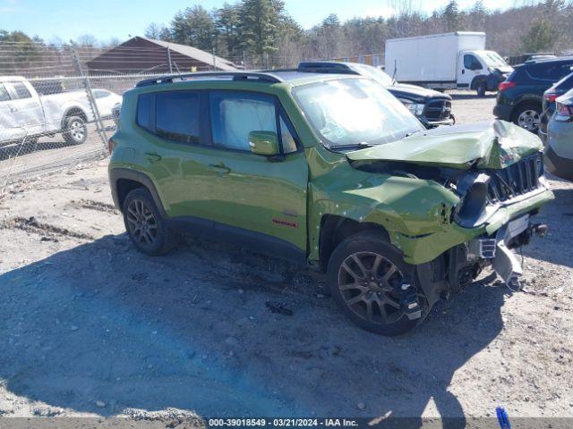  Salvage Jeep Renegade