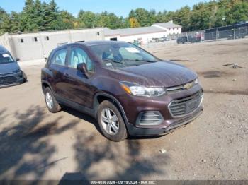  Salvage Chevrolet Trax