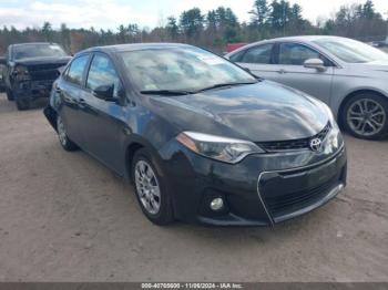  Salvage Toyota Corolla