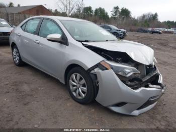  Salvage Toyota Corolla