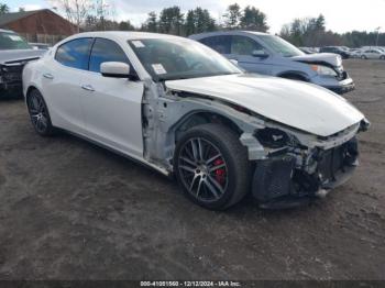  Salvage Maserati Ghibli