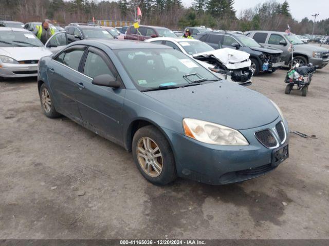  Salvage Pontiac G6