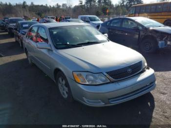  Salvage Toyota Avalon