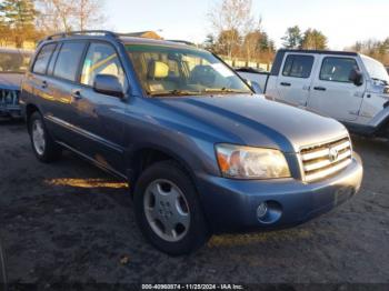  Salvage Toyota Highlander