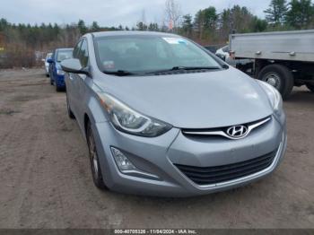  Salvage Hyundai ELANTRA