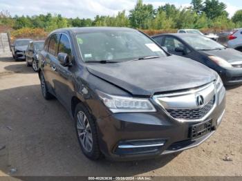  Salvage Acura MDX