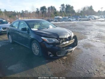  Salvage Toyota Avalon Hybrid