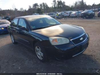  Salvage Chevrolet Malibu