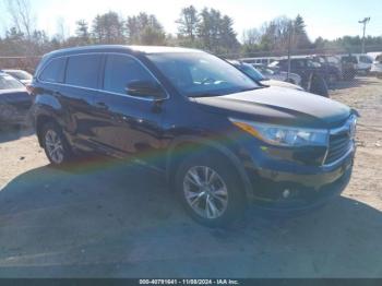  Salvage Toyota Highlander