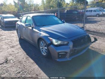  Salvage INFINITI Q50