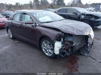  Salvage Lincoln MKZ Hybrid