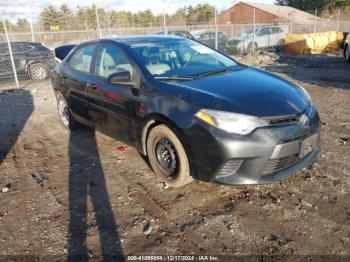  Salvage Toyota Corolla