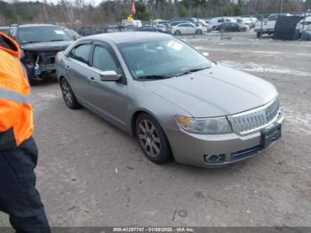  Salvage Lincoln MKZ