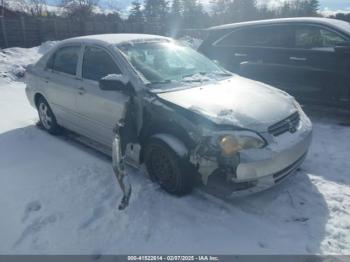  Salvage Toyota Corolla