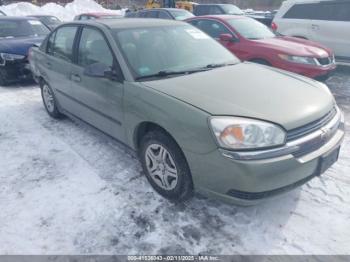  Salvage Chevrolet Malibu