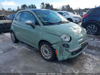  Salvage FIAT 500