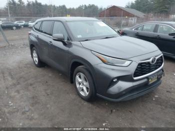  Salvage Toyota Highlander