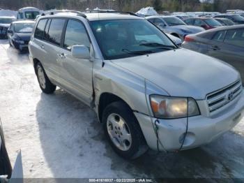  Salvage Toyota Highlander