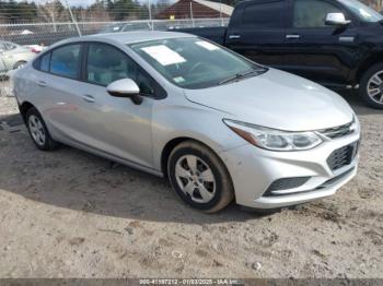  Salvage Chevrolet Cruze