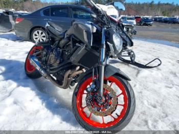  Salvage Yamaha Mt07