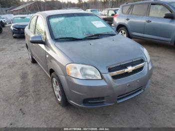  Salvage Chevrolet Aveo