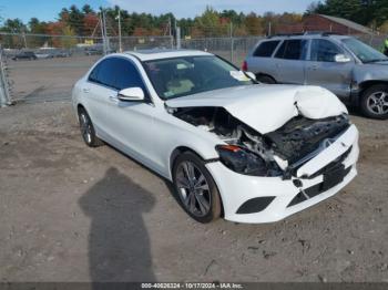  Salvage Mercedes-Benz C-Class