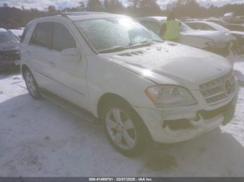  Salvage Mercedes-Benz M-Class