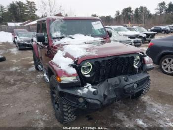  Salvage Jeep Gladiator