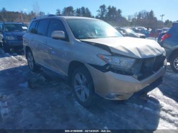  Salvage Toyota Highlander