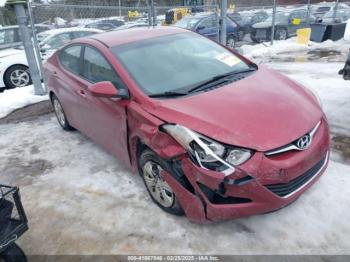  Salvage Hyundai ELANTRA