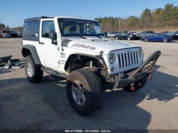  Salvage Jeep Wrangler