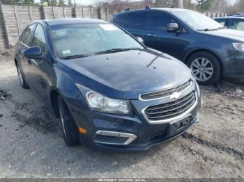  Salvage Chevrolet Cruze