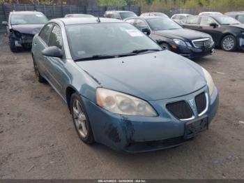 Salvage Pontiac G6