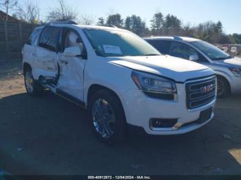  Salvage GMC Acadia