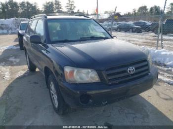  Salvage Toyota Highlander
