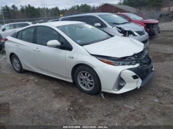  Salvage Toyota Prius Prime
