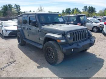  Salvage Jeep Wrangler