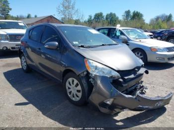  Salvage Toyota Prius c