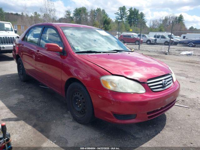  Salvage Toyota Corolla