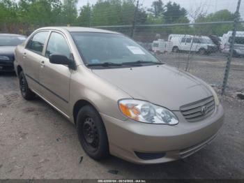  Salvage Toyota Corolla